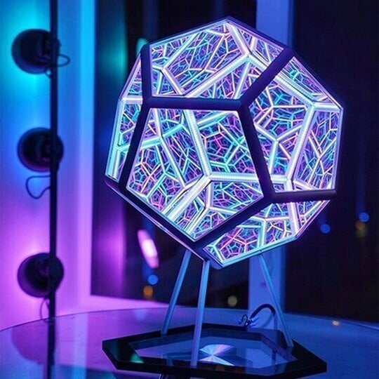 2024 New Year Hot Sale🎁 49% Off🎁)Infinite Dodecahedron Color Art Light