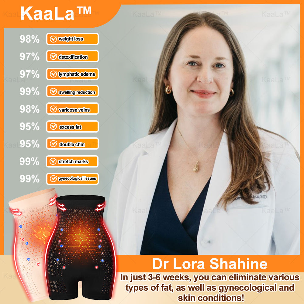 【Recommended by Leading Doctors in the U.S. – Ideal for Addressing All Fat Issues, Gynecological Concerns, and Skin Problems】 KaaLa™ Far Infrared Shaping Technology + Negative Ion Recovery Shorts 🌻